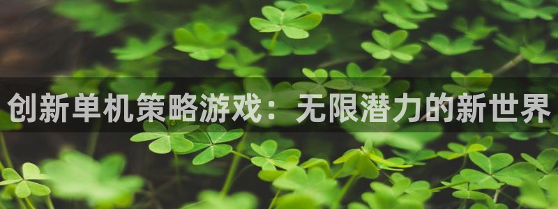 杏耀平台代理注册多少钱：创新单机策略游戏：无限潜力的新世界