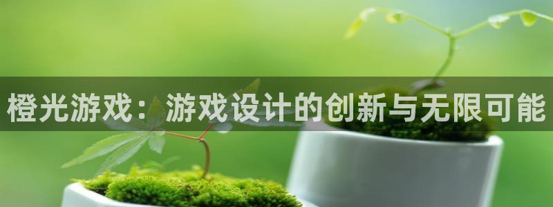 杏耀网页版登录：橙光游戏：游戏设计的创新与无限可能